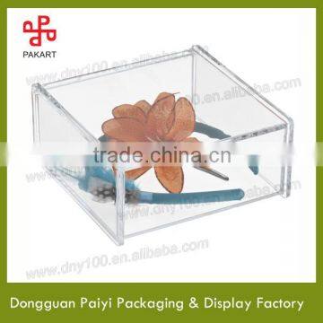 Acrylic makeup storage boxes acrylic box