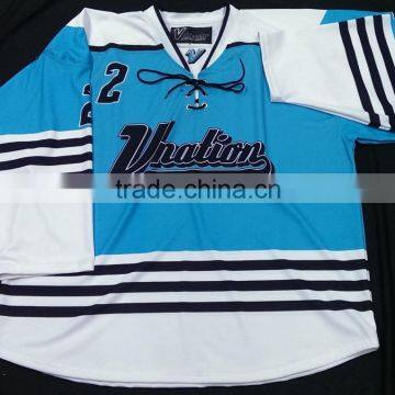 100% Polyester Sublimation Ice Hockey Jerseys