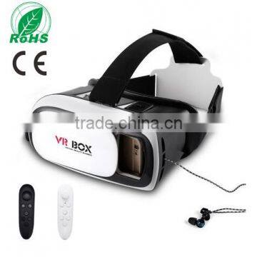 OEM LOGO VR BOX 3D glasses VR BOX1.0 with Joystick for google cardboard for 3.5-6.0" smartphone OEM LOGO 3d vr glasses