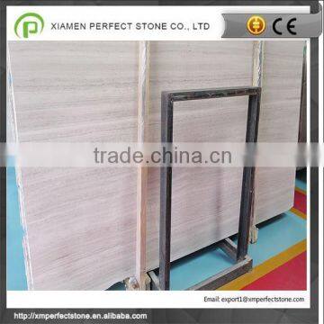 Wood White Marble Slab Marble Slab for sell