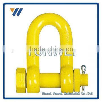 Rigging hardware Australian type screw pin bow shackle