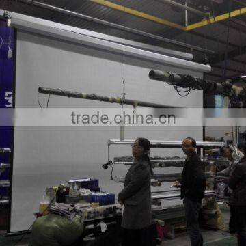 Electric Projector Screen for LED digital projector Motorized Screen for indoor or outdoor matt white proyector screen