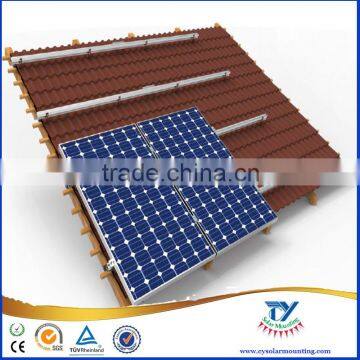 solar energy for tile roof home system