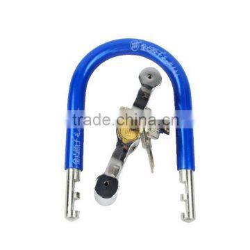 Hot Sale High Quality Wholesale Price Durable Anti-theft Bicycle/motorbike Steel u Lock 340 Bicycle Parts photo-2