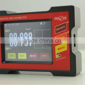 DMI820 New Generation High Precision MEMS Based Digital Protractor With Touch Screen , Three units Switch function , alarm ...