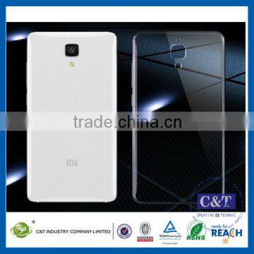 C&T New product clear gel tpu mobile cell phone accessory for xiaomi mi 4