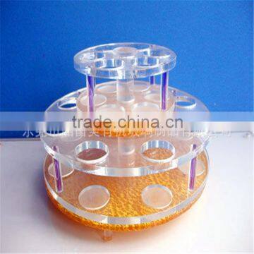 Plastic stands counter cosmetic display