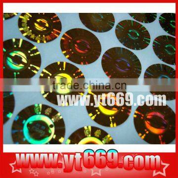 Printable 2D/3D hologram sticker label