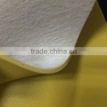 Smooth surface PVC shoe leather with 1.0mm thickness