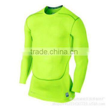 The Three Generation NK Man Pro Tights Movement Training Run Fast Dry in Autumn and Winter Outdoor Fitness Wear Long Sleeved T-s photo-6