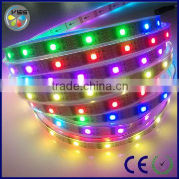 White PCB WS2801 magic digital led strip