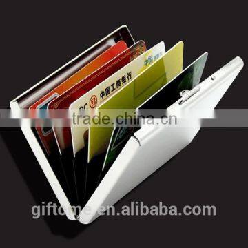 Stainless Steel RFID Blocking Credit Card Holder for Men & Women
