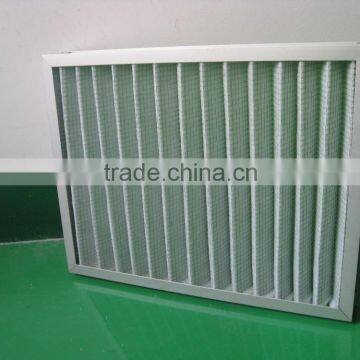 Aluminium Alloy Frame Primary Efficiency Pleated Panel Air Filter for Central Air-codition and Clean Room photo-5