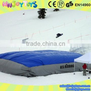 Stunt air bag inflatable jump air bag for skiing