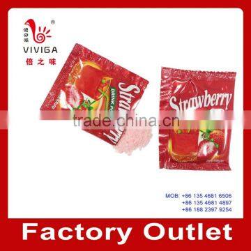 Instant powder drinks flavored sachet fruit