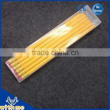 High quality HB Pencil with eraser in pvc box