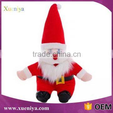 2016 Wholesale Custom Santa Claus Stuffed Made Plush Toy