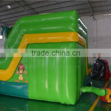 Selling Popular Mini Green Combo Inflatable Combo Bouncer for Children photo-2