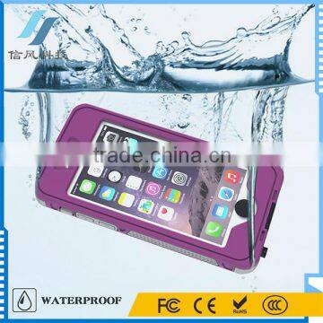 4.7" Glow In Dark Mobile Phone Case for iPhone 6 6S Waterproof Case Shockproof Scratchproof Dirtproof With Button And Stand