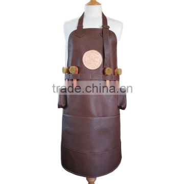 cotton printed kitchen apron leather welding apron for Christmas gift