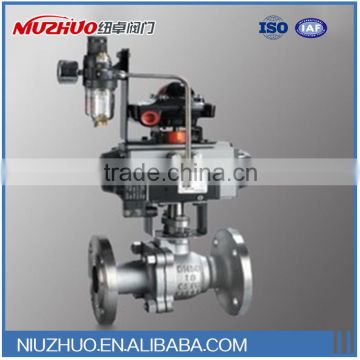 2016 New Pneumatic O-type ball valve from online shopping alibaba