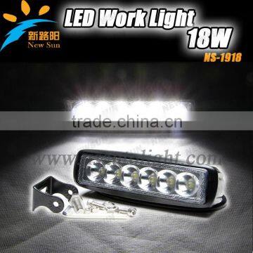 90/25 Degree Spot Beam 18w Led Work Light,Auto Led Working Lights,Led Work Light,For Tractor Forklift Off-road