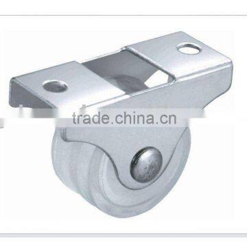 High quality 24mm Rubber wheel Fixed Wheel/casters