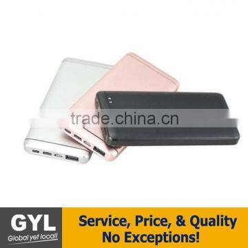 power bank with TYPE C connector QC2.0 fast charge power bank 5V 9V 12V charge 10000mAh