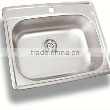 60x50 Stainless Steel Kitchen Sink (DE145)