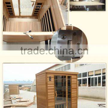 Best Selling Prefect Making Low EMF Carbon Infrared Steam Healthy Sauna (CE/RoHS) photo-5