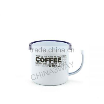 White enamel mugs wholesale