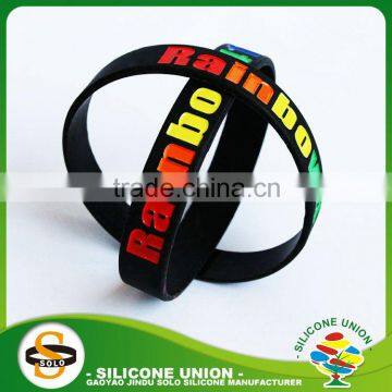 Cheap Price Custom Silicone Bracelet Color Silicone Wristbands