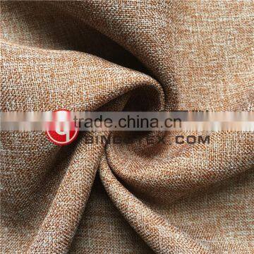 300D Cationic Double Layer Bamboo Linen Like Fabric for Women's Garments