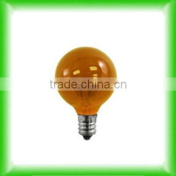 G40 color inandescent bulb