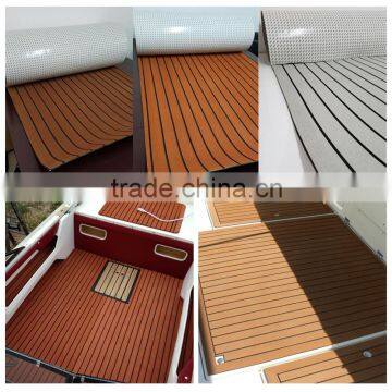 Melors Non-skid EVA Foam Faux Teak Sheet Boat Yacht Composite Teak Decking Marine Flooring