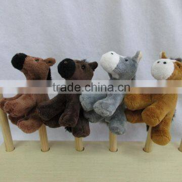 New design plush finger puppet toy