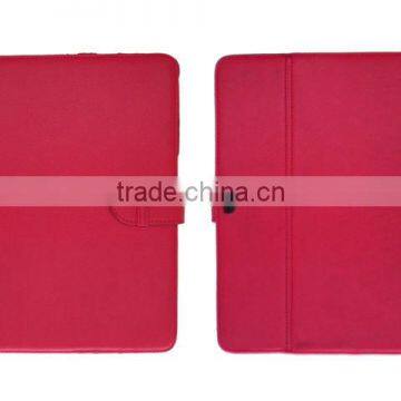 For Samsung Galaxy Tab 10.1 P7510 Leather Case Stand Red photo-1