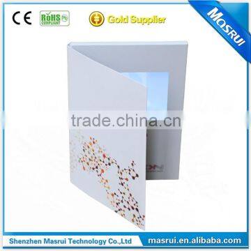Digital tft video brochure for advertising