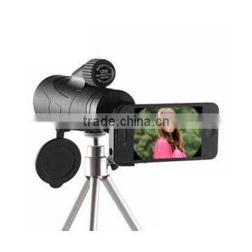 2015 new arrival zoom mobile phone monocular telescope, long range telescopic monocular telescope