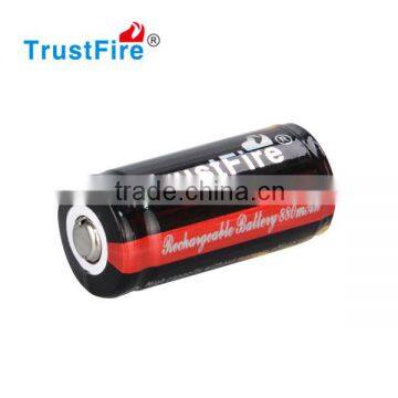 Trustfire portable 900mAh 16340 3.7v 900mAh rechargeable protected lipo battery from china manufacturer