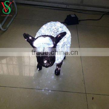 LED Christmas Sheep Sculpture Lighting