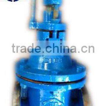 Flange cast iron stem gate valve