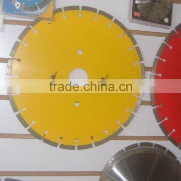 Brazed diamond saw blades