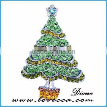 New various designs Christmas Tree brooch pins for sale