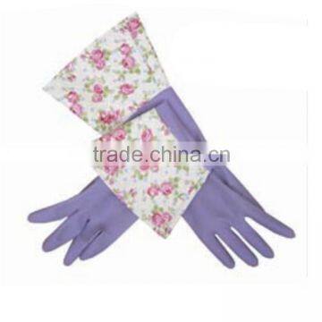 2016 new design breaable fashion cuisine latex gloves