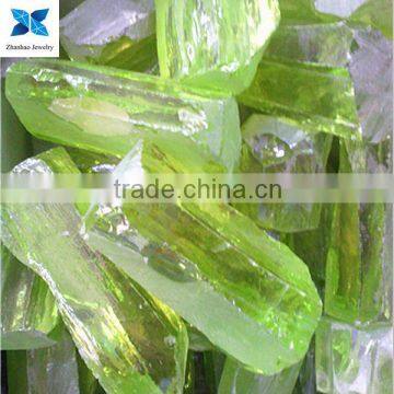 Loose gemstone raw zircon Material