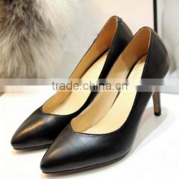Women Dress High Heel Shoes Fashion Ladies Shoes Leather Shoes CP6665