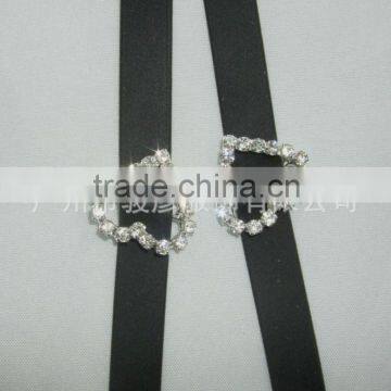 Metal rhinestone bra shoulder strap J003B