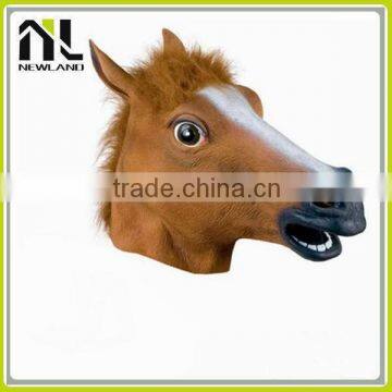 2015 New Arrive China Alibaba Manufacturer Rubber Horse Head Mask