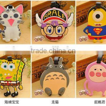 Soft PVC Luggage Tags With Customer Logos photo-6